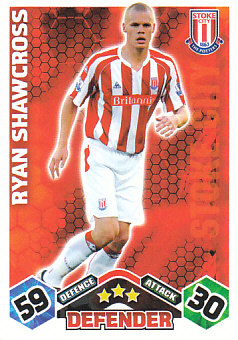 Ryan Shawcross Stoke City 2009/10 Topps Match Attax #259